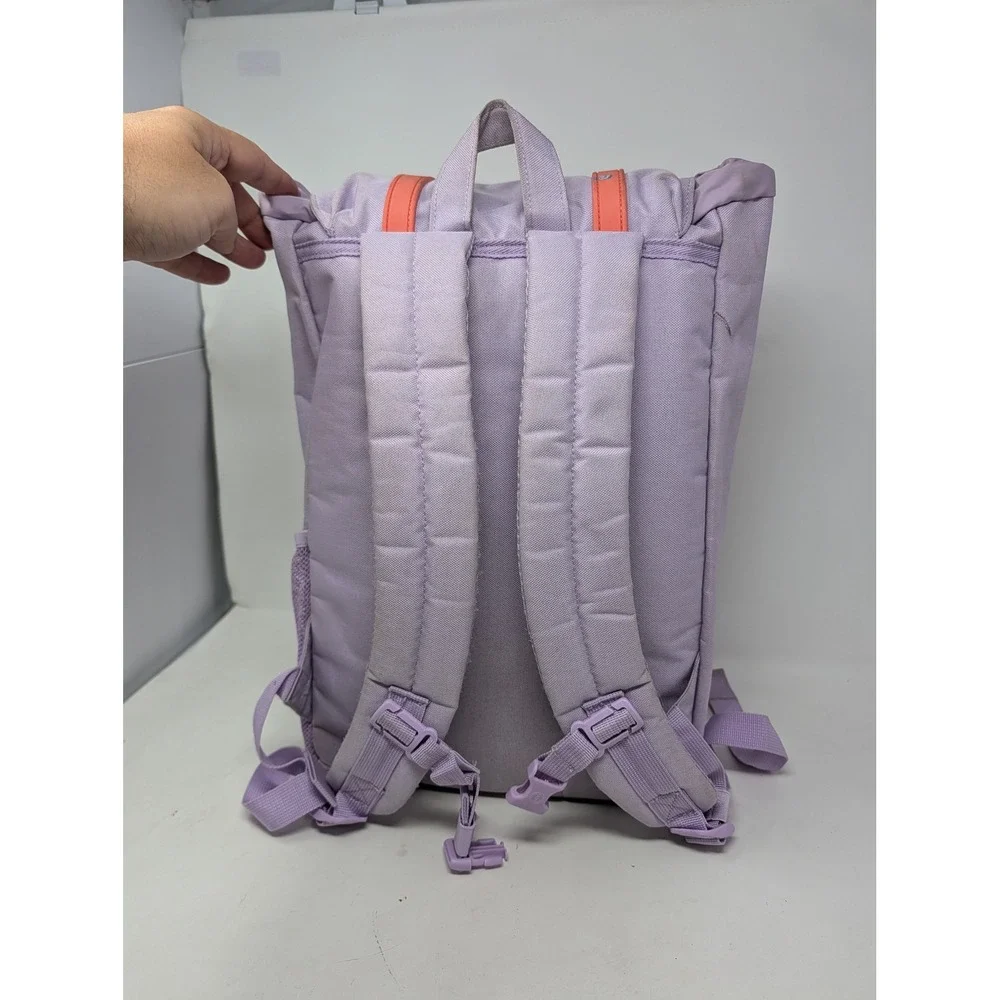 Herschel Supply Co Little America Backpack Lavender Coral Grey Colorblock